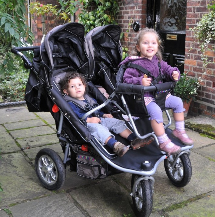 triple buggy for newborns